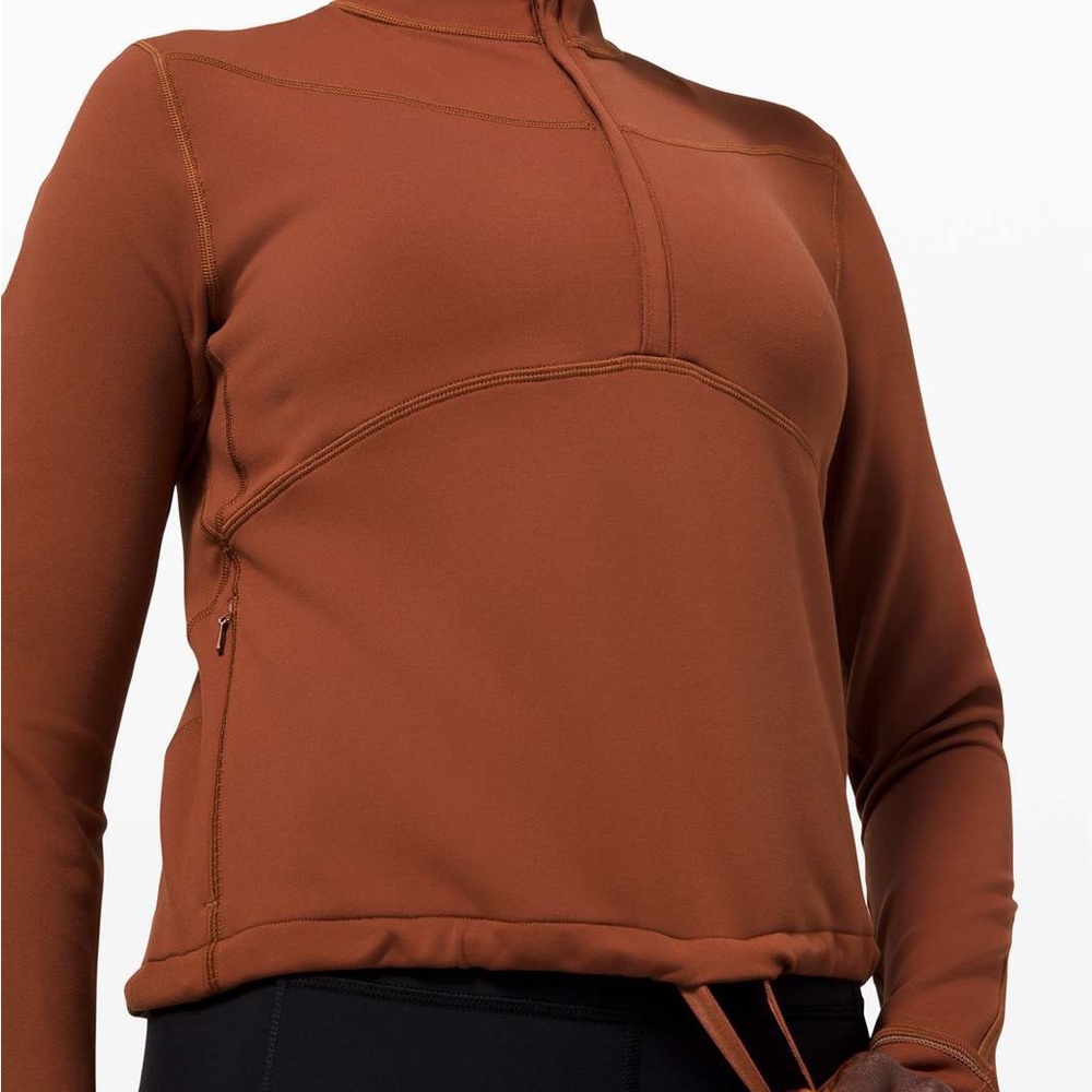 Lululemon Rulu Cropped Half Zip - Picture 3 of 7